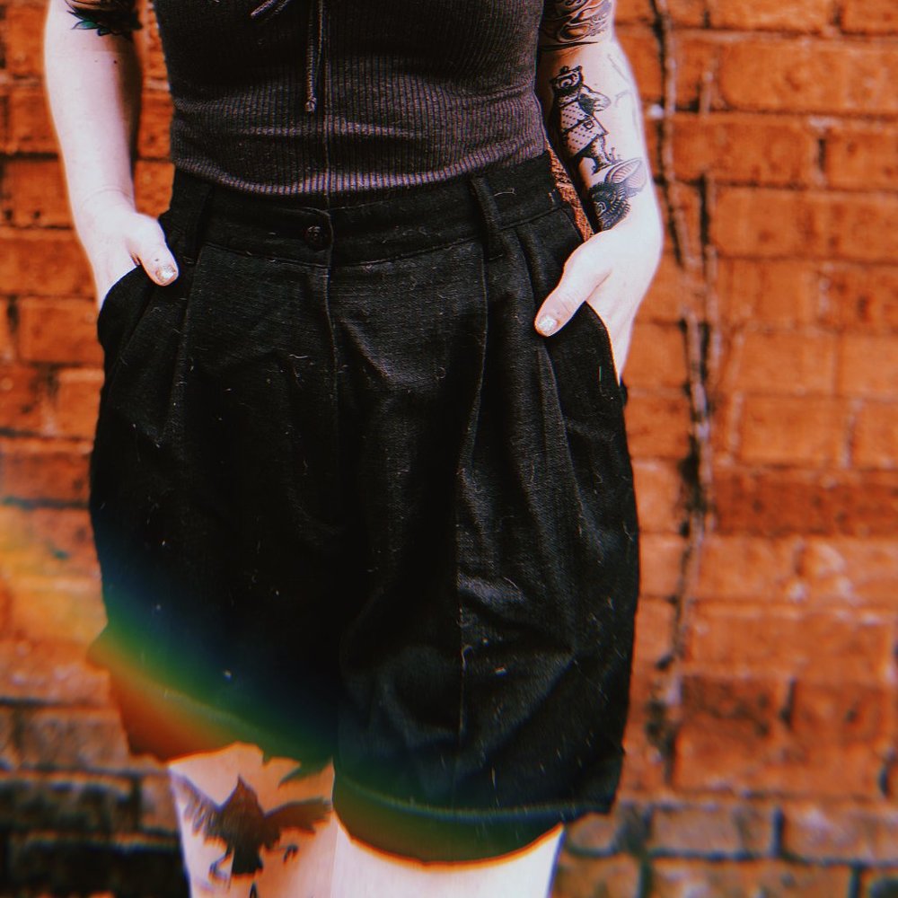 Vintage Sag Harbor pleated shorts